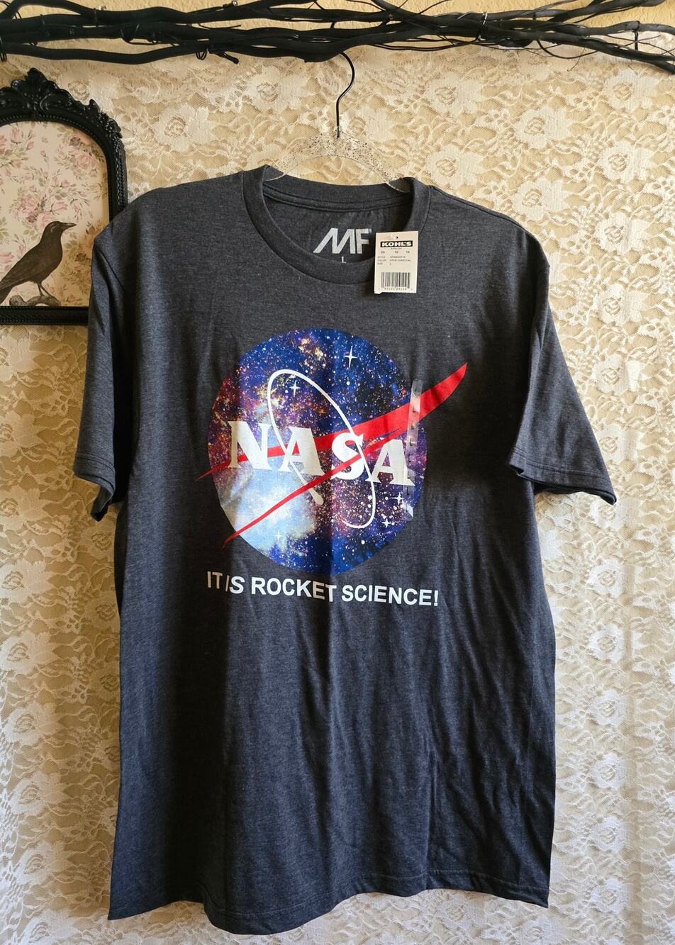 Mighty Fine (MF) NASA "It Is Rocket Science!" Graphic Tee - SpaceGeek - NASA